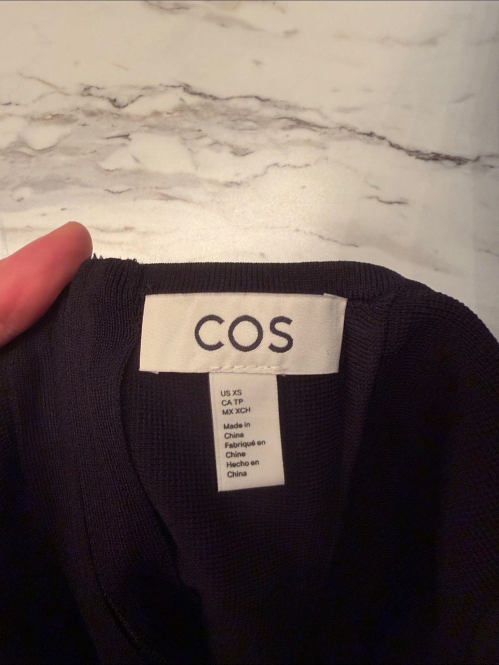COS CORSET-STYLE A-LINE DRESS xs old money drop waist Carolyn Bessette Kennedy - Picture 11 of 11